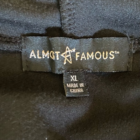 Almost Famous Long Velour Hoodie - Picture 6 of 7